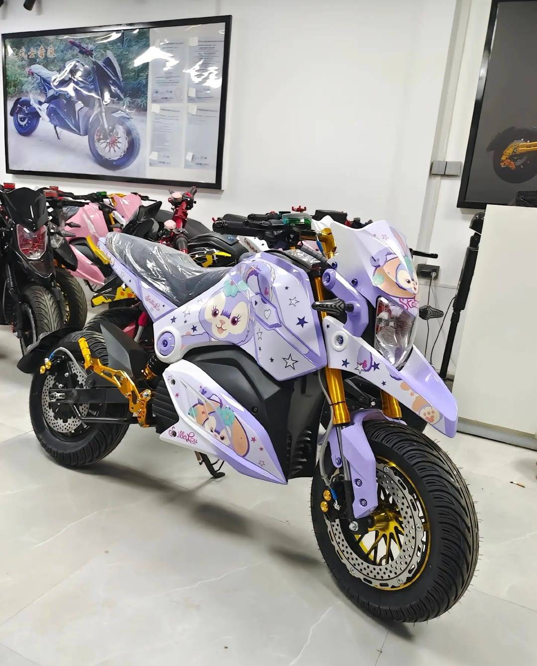 小电猴子M5电摩电动摩托跑车m3电动车高速大功率改装72V96V电瓶车