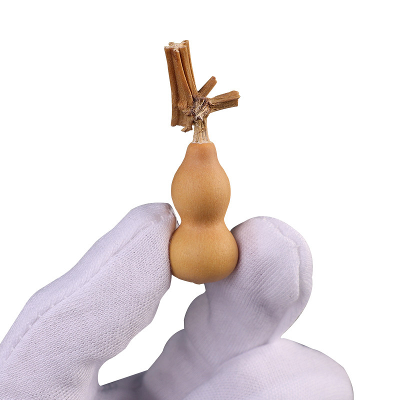 文玩草里金小葫芦天然手捻手把件迷你超级特小指尖盘玩精品3厘米