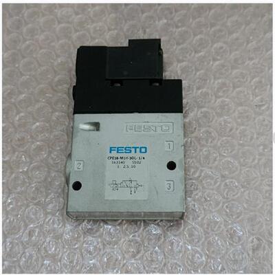 议价原装拆机 FESTO费斯托 CPE18-M1H-3OL-1/4 (163140)实物
