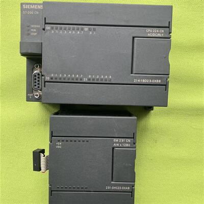 议价S7-200PLC 西门子CPU224 CN 6ES7 214-1BD23-0XB8 231-0HC22-