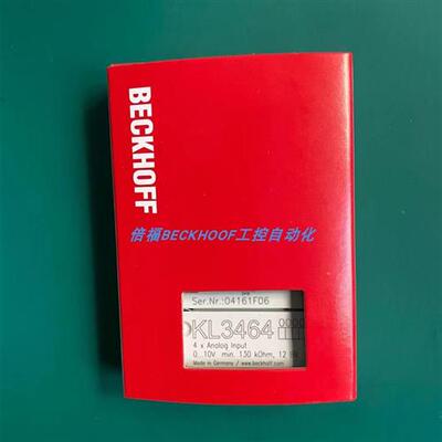 议价KL3468 KL3464 KL3454 KL3064 KL3062 倍福BECKHOFF模块正品