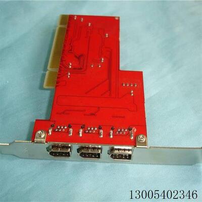 议价原装台湾G101TI-00A 火线采集卡3口 1394A FireWire 现货现货