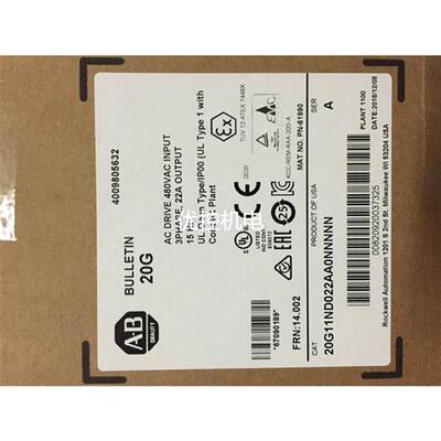 议价20G11ND065AA0NNNNN 罗克伟尔变频器 全新原装现货质保一年议