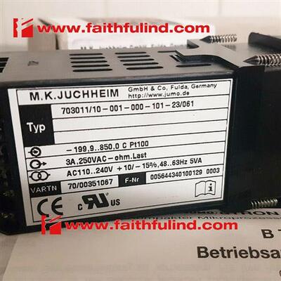 议价Jumo 00351067 久茂全新温控器 703011/10-001-000-101-23/06