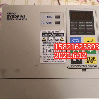 议价现货3G3EV-AB007MA-CUES1 变频器 9成新 功能正常 已测试