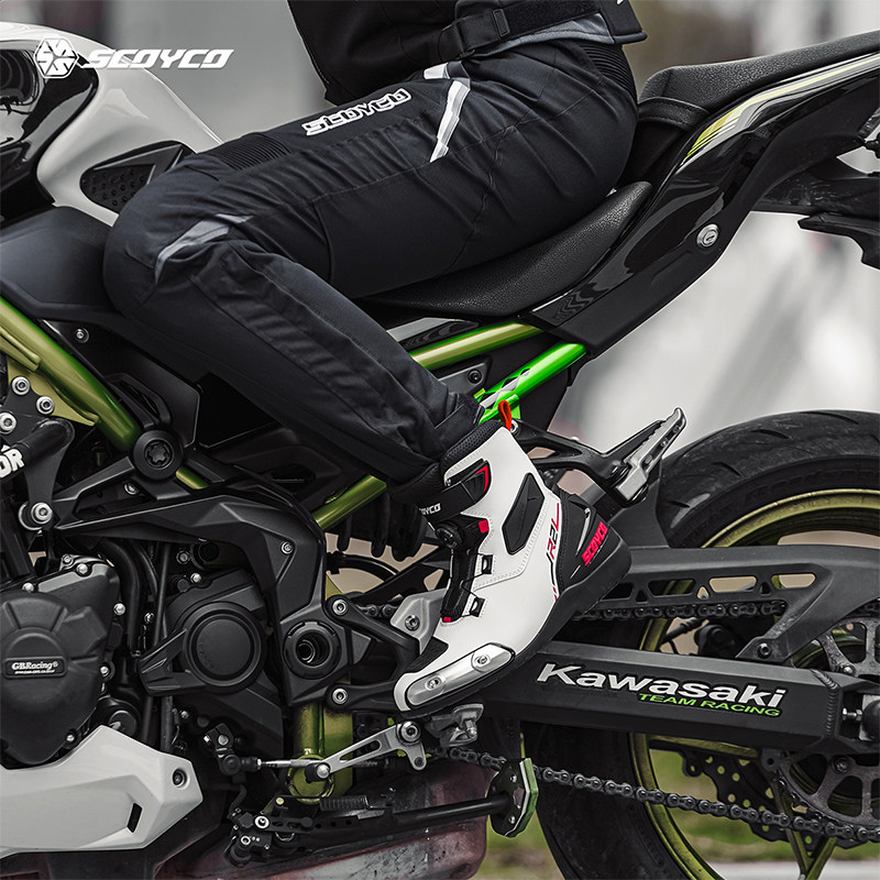 赛羽r3摩托车骑行靴赛车鞋防摔骑士拉力公路竞赛越野装备男款四季