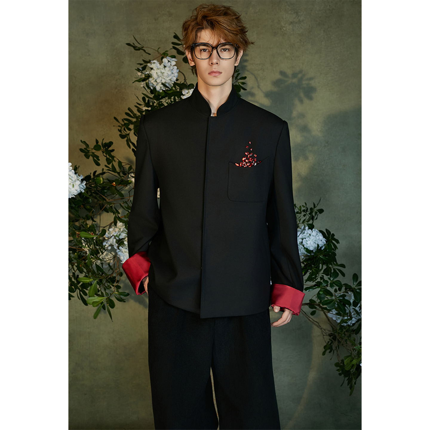 介尺JIECHI新中式国风西装外套