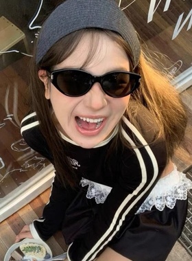 明星同款高级感小框太阳镜