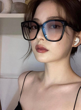 墨镜女ins韩版潮凹造型网红