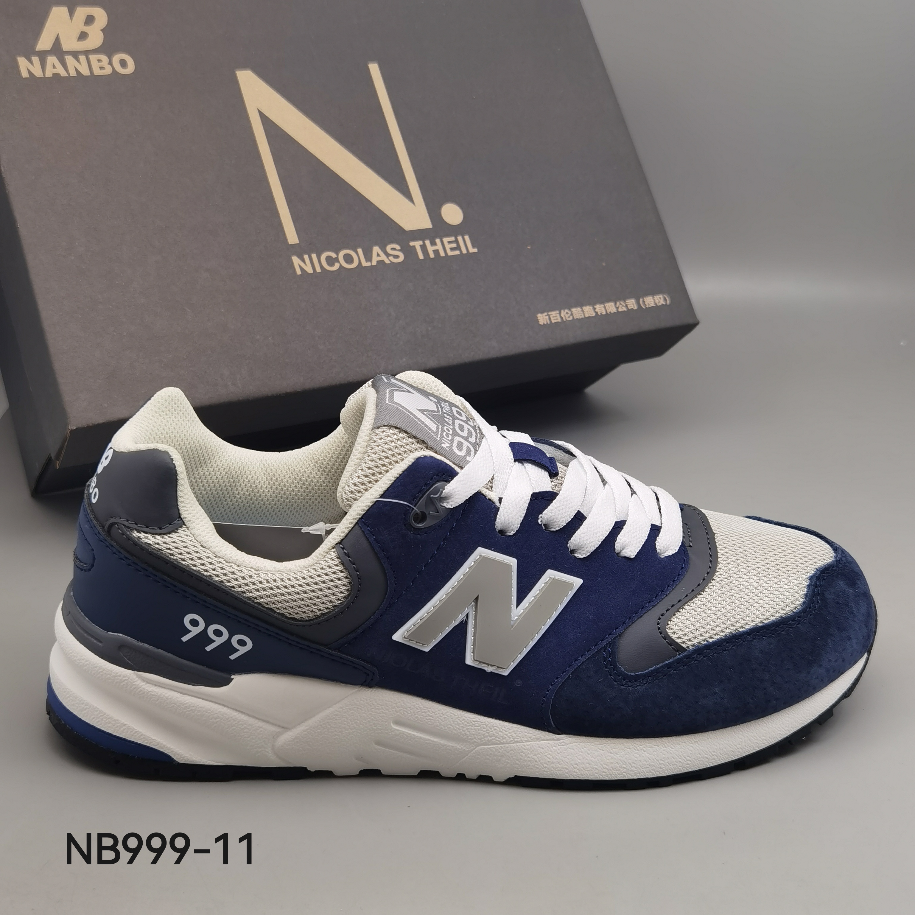 莆田秋季新款男女鞋999樱花系列厚底耐磨运动鞋NN时尚百搭休闲鞋