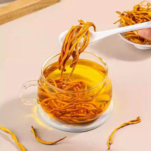 茯济堂虫草花0汤g/罐正品实惠装色金黄泽菌7香浓TWJ郁煲正宗养生