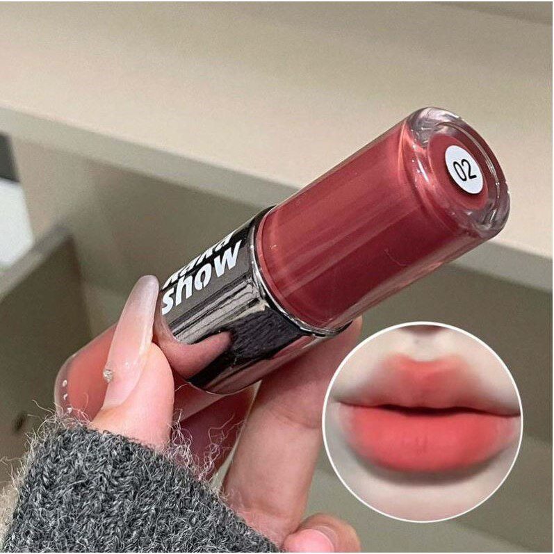 秋冬裸棕色！多用霜唇泥雾面哑光低饱和眼影腮红膏氛围感唇釉口红