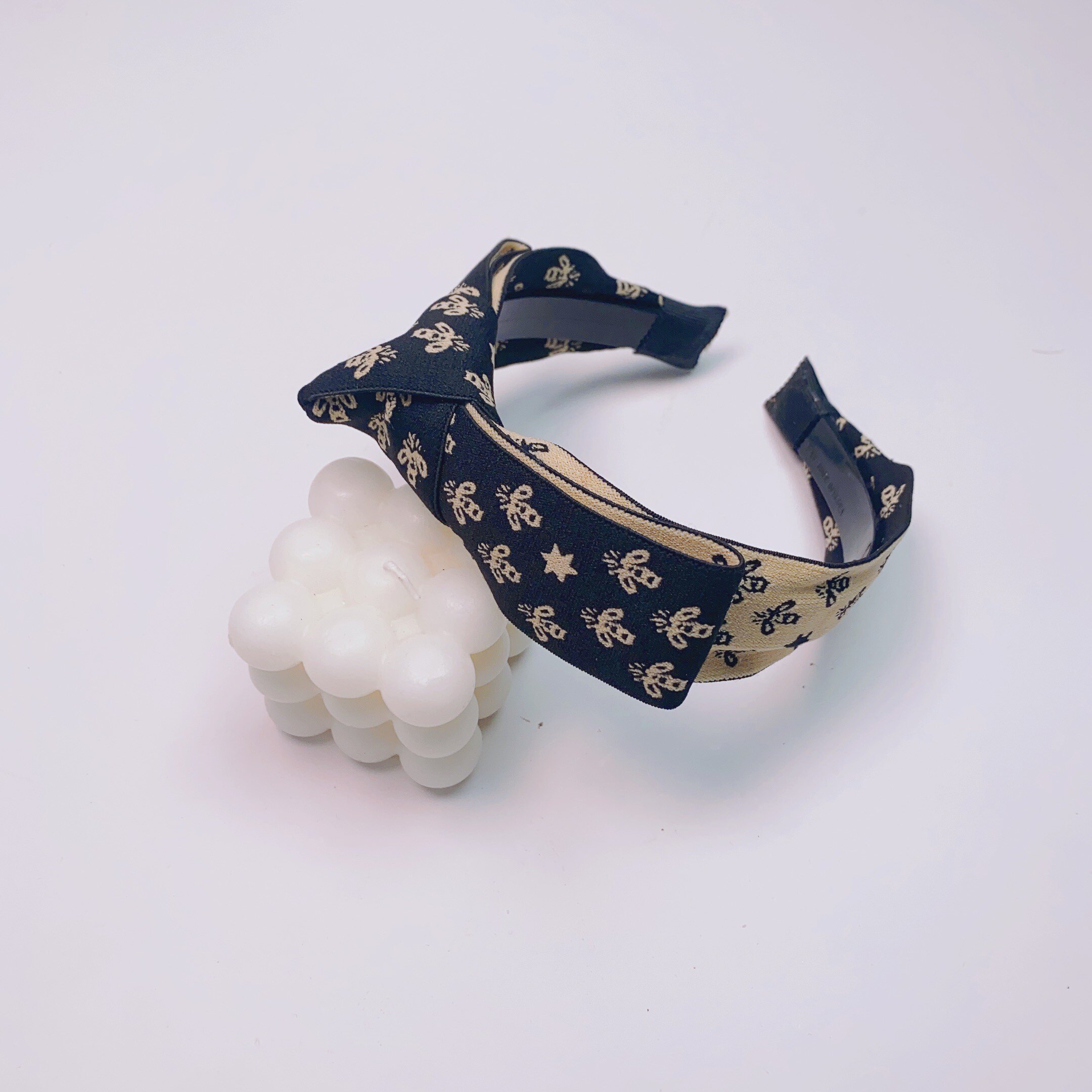 lulu家发箍仙女韩版气质森系蝴蝶结头箍百搭超仙压发头窟发卡头饰