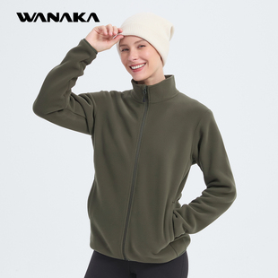 U200高蓬拉链衫外套抓绒衣内胆保暖透气轻量化户外跑步男女同款