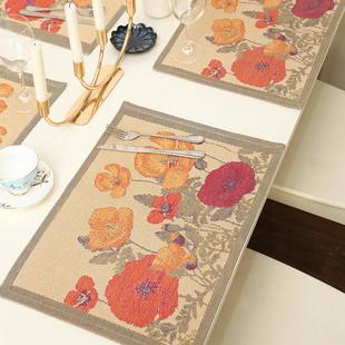 瑞典Ekelund 全棉餐具隔热杯垫 欧式 吸水餐桌垫家用花瓶垫