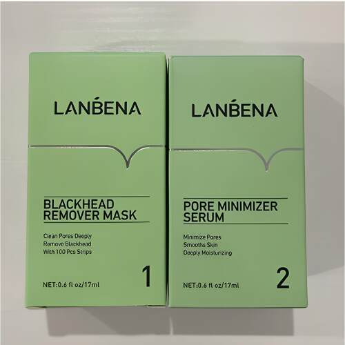 BREYLEE 黑头鼻膜液+收缩毛孔精华液BLACKHEAD MASK PORE REFINI