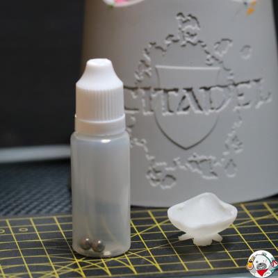 熊造补给 GW漆 战锤漆 调漆瓶 漏斗 导流器 3D打印 笔涂漆 湿盘