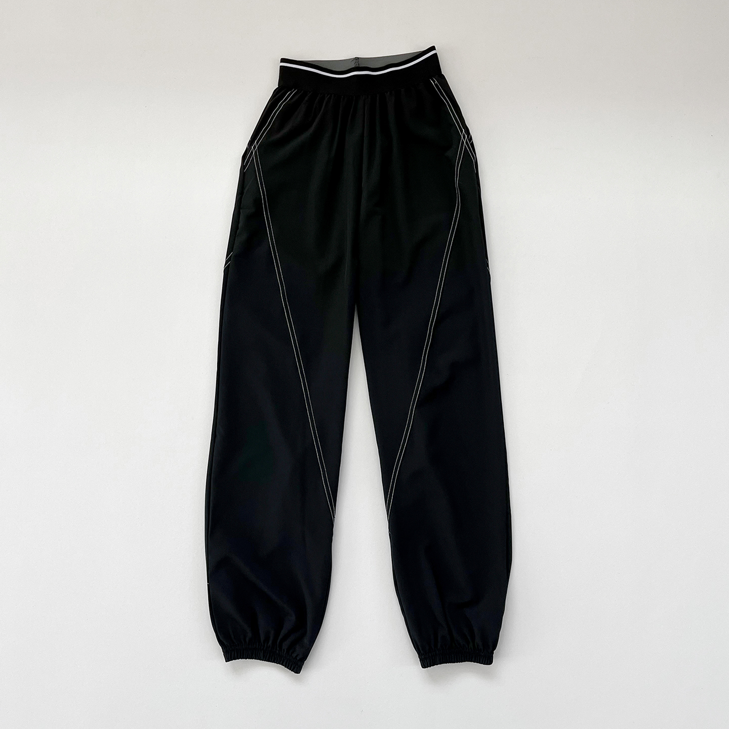 新款健身服透气宽松束脚瑜伽裤