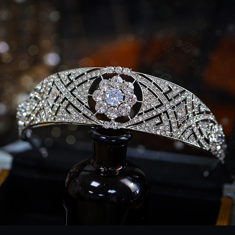 Gorgeous Rhinestone Crowns Tiara de Noiva Meghan Markle Wedd