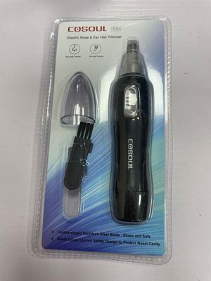 Nose Hair Trimmer Electric Removal Dual-blade Clipper Razor