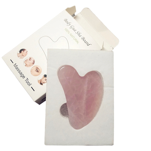 Sha Scraper Board Natural Rose Gua Massage Quartz Jade