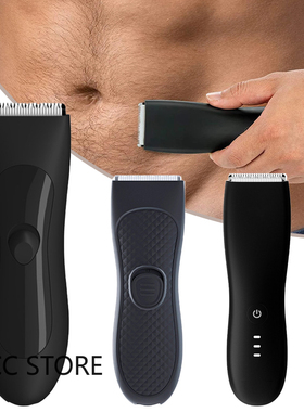 Men's Electric Groin Hair Trimmer Pubic Hair Trimmer Bod