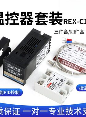 BERM贝尔美 REX-100FK07-V*AN长款+固态+感温线=温控器3件套