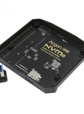 树莓派4B M.2硬盘扩展板 Argon ONE NVME AA M.2 D硬盘转接板