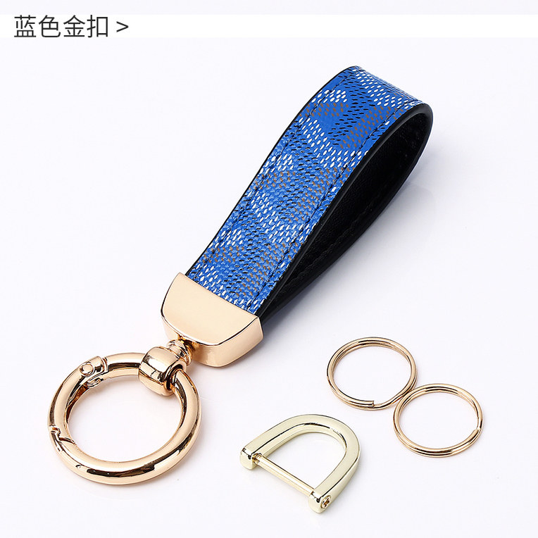 汽车钥匙扣女士高档时尚个性真皮钥匙链车钥匙挂件定制男式钥匙圈