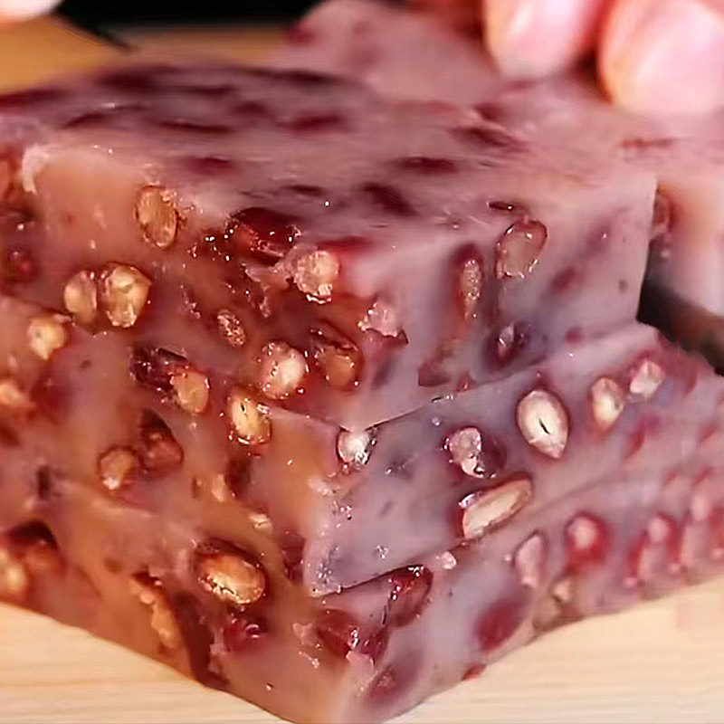 红豆糕传统糕点心儿童早餐速冻半成品食品懒人速食