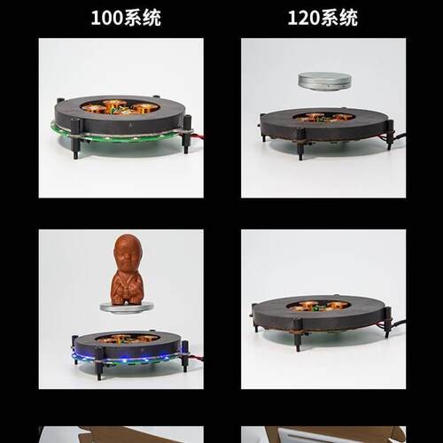 载悬模块磁悬浮裸机机栽芯盆diy悬重浮磁浮95677展台 磁悬浮悬浮
