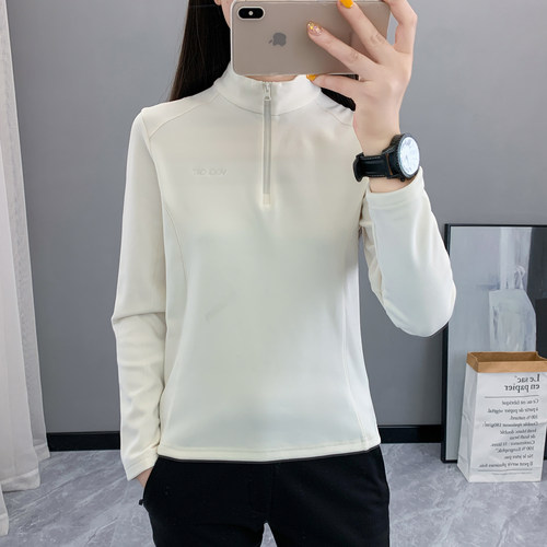 YG户外抓绒衣女款冲锋衣内胆摇粒绒立领保暖德绒内搭长袖打底衫女