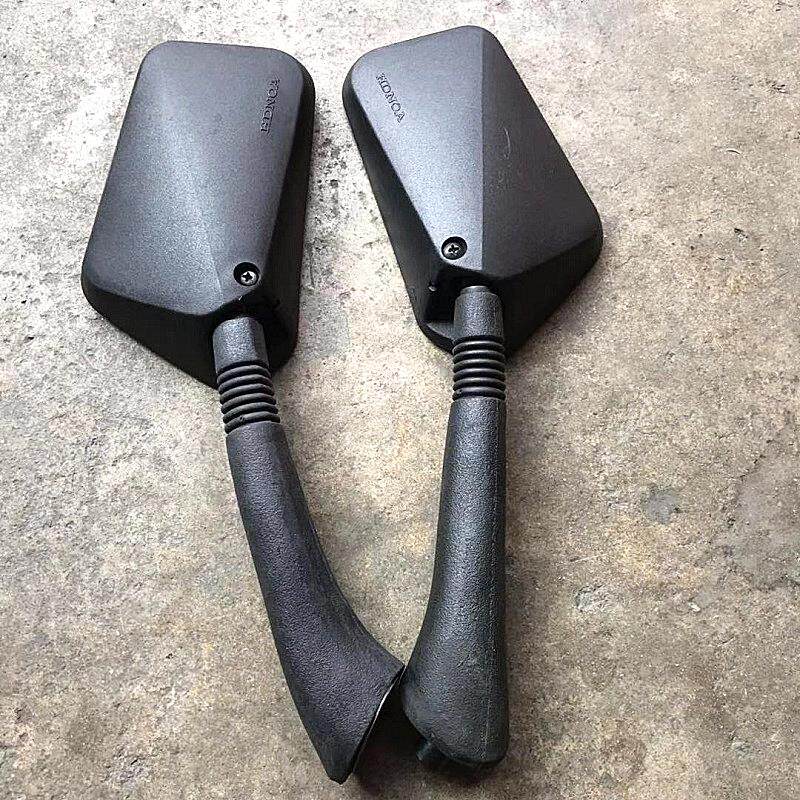 适用于本田摩托车中沙WH125镜子老款大公主女装踏板后视镜反光镜