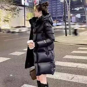 SJ2023秋冬新款羽绒服羽绒服韩版加厚黑金羽绒服
