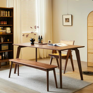 北美黑胡桃木板茶桌餐桌实木大板桌面板原木沙发边柜台面桌板定制