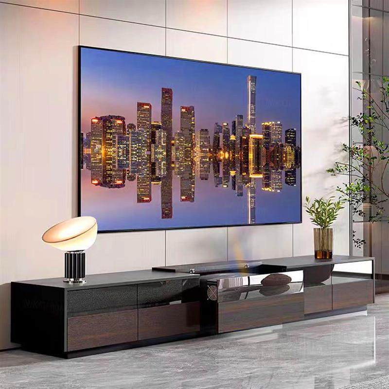 海信隐藏式投影仪激光电视柜88/100/120寸现代简约智能电动伸缩柜