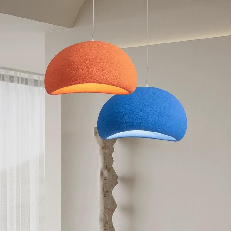 新款loft服装店侘寂风吧台民宿艺术创意咖啡餐厅设计师奶油吊灯