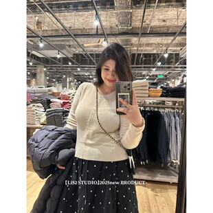 秋冬打底内搭休闲 2025ss.两色针织衫 s5094 秋日少女 曦曦子