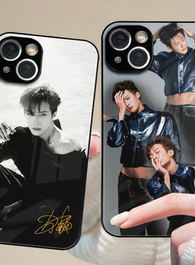 檀健次性感氛围拼图手机壳适用苹果15/16/17promax小炭火华为P80proOPPOFindX9定制vivoS20全包荣耀400小米17