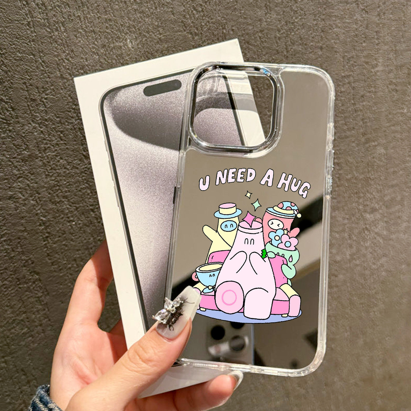 HUG周边手机保护壳适用苹