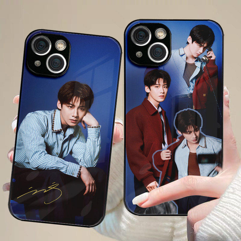 白敬亭新款周边定制手机保护壳适用苹果17promax全包华为mate70OPPOFindX9防摔vivoS30小米14创意荣耀90红米n