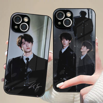 梓渝酷帅微笑潮款手机壳适用苹果17promax全包荣耀500华为P80pro定制vivoX300OPPOreno15周边小米17iQOO9nova