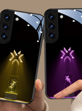 无畏契约适用于三星s25ultra手机壳瓦罗兰特s24新款note20ultra玻璃s23打瓦s22plus周边s10小众s8个性s9男+壳