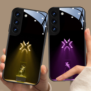 无畏契约适用于三星s25ultra手机壳瓦罗兰特s24新款note20ultra玻璃s23打瓦s22plus周边s10小众s8个性s9男+壳