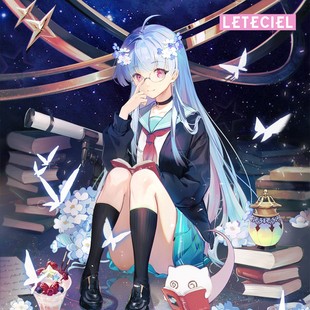 HIFI入耳式 星见夏空LETECIEL 4.4 3.5 耳机塞升级线 Windbell风铃