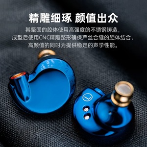 DUNU达音科隼ultra入耳式HiFi有线耳机发烧级隼u隼pro