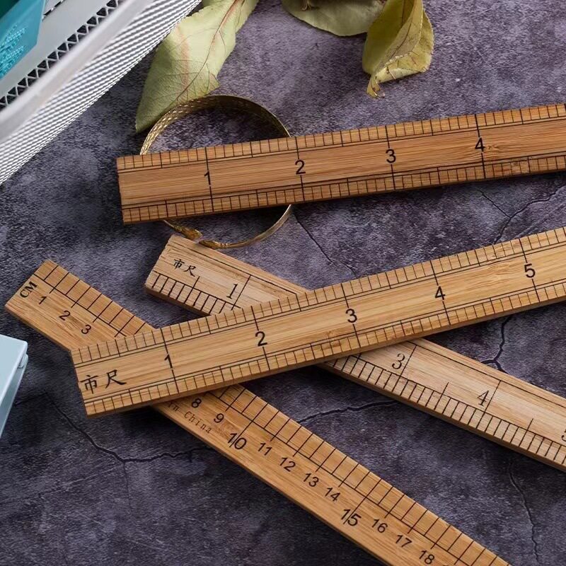 一尺二尺 三尺 一米竹尺优质款尺子量衣尺米尺裁缝尺 量布料 市尺