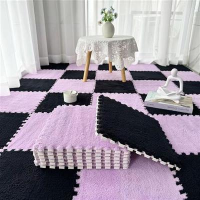 10 Pcs Soft Plush Childrens Mat Baby Play Mat Baby Toys Eva