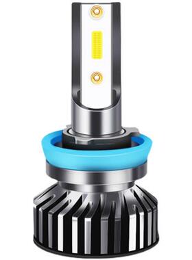 汽车led大灯h7超亮聚光h1h11h4改装远近光一体强光灯泡9005汽车灯