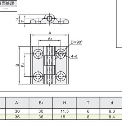 重型工业合页 HFL41-50/60 不锈钢304碟形铰链铸造型门叶HFL15-80